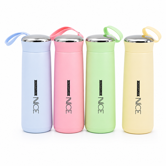 Premium Double Wall Glass Bottle – | Custom Name Printed Gift Bottle