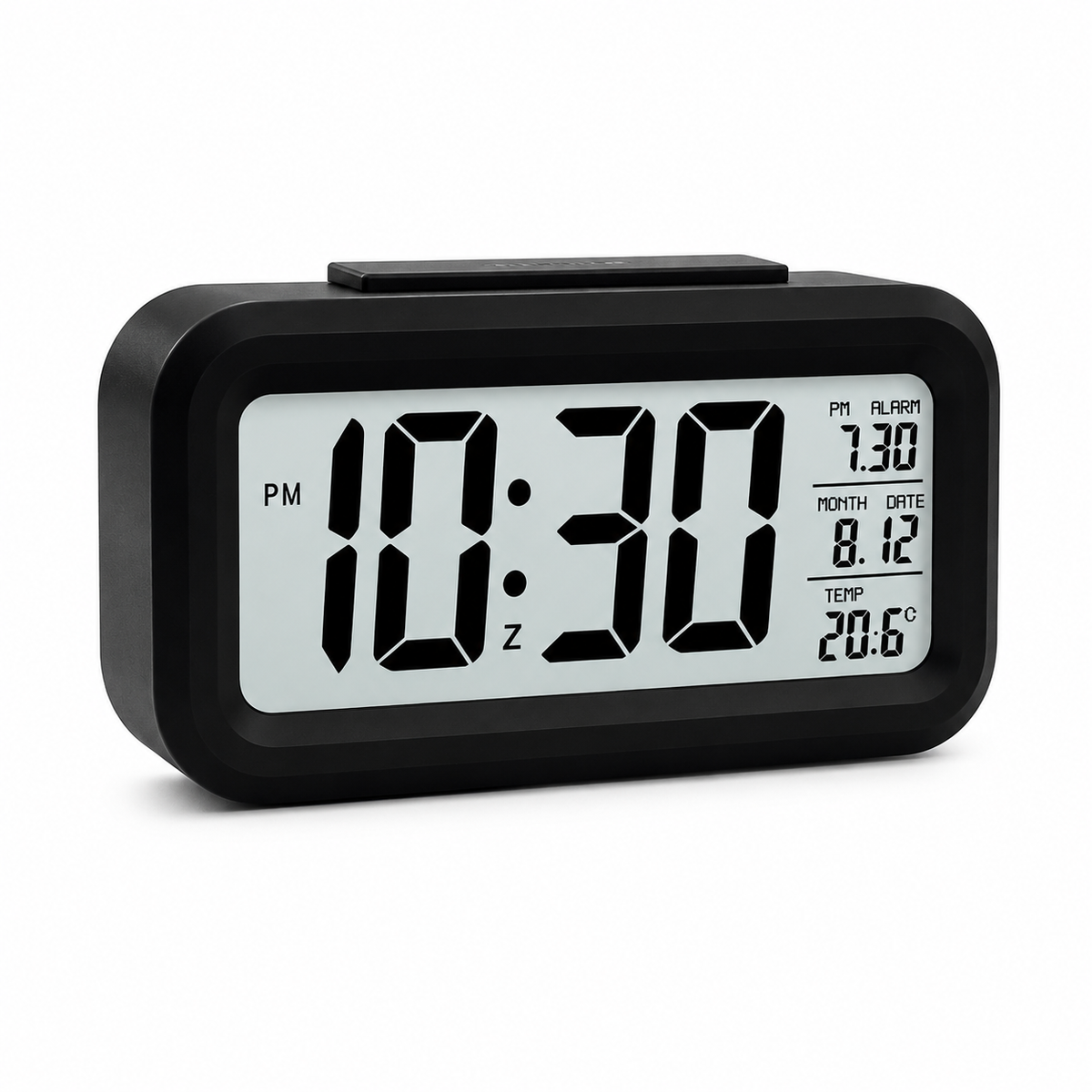 Digital Alarm Clock with Temperature Display