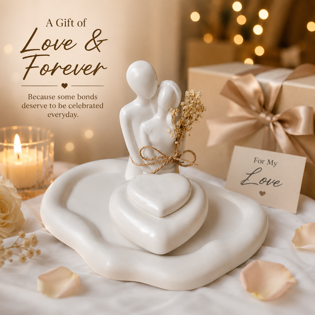Couple Keepsake Sculpture